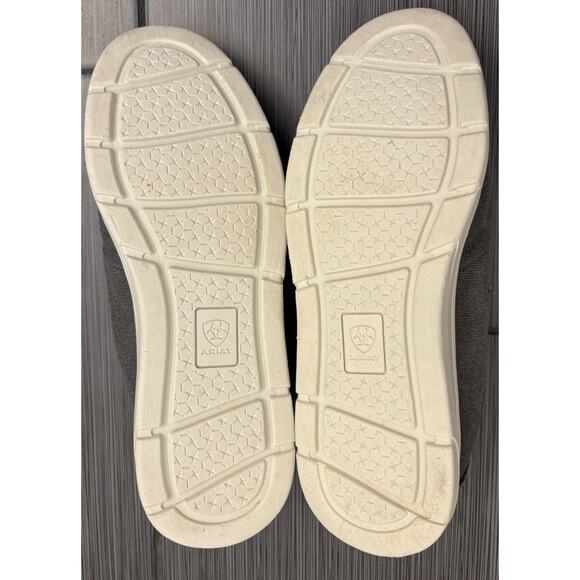 Ariat Kids Hilo Slip On Shoes Size 4C Washed Black Style 10040250 - Picture 12 of 13